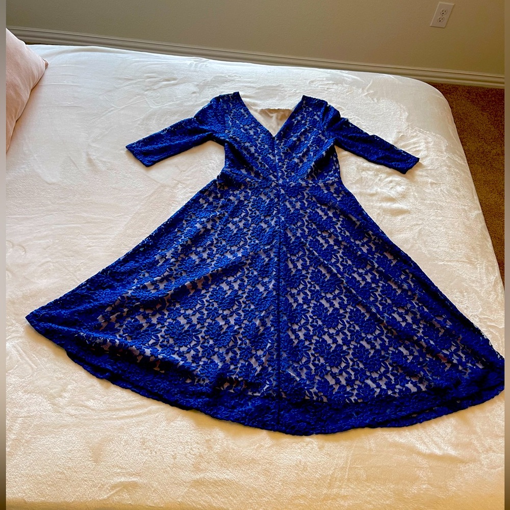 Blue Lace Dress